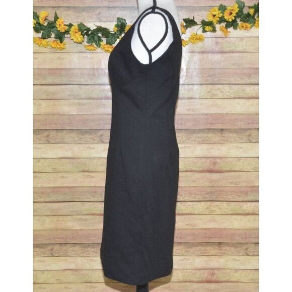 Kimmie Kakes Black Size M Cocktail Hostess Dress Employee Apparel Sleeveless LBD - Picture 3 of 9